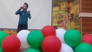 هاشم‌رمضانی اجرا آهنگ عیبی نداره در جشن روز پدر پاکبانان شهر
