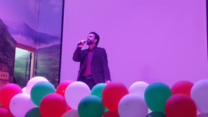 اجرای هاشم رمضانی آهنگ مادرم در جشن روز پدر شهرداری منطقه ۱۰