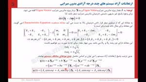 ارتعاشات پیشرفته-فصل دوم، بخش دوم