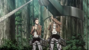انیمهattack on titan (حمله به تایتان) فصل اول قسمت دوم دوبله