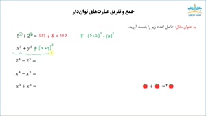 آموزش مرور توان و رادیکال و قوانین آن‌ها – آکادمی نیک درس