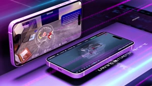 تیزر سایبرپانکی معرفی اپلیکیشن ها و بازی های آیفون 