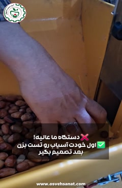 آسیاب سنجد با هسته با دستگاه آسیاب اسوه 09138900047