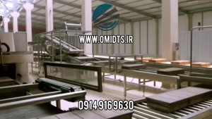 کاربرد نوار نقاله در خط تولید نان