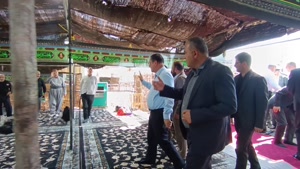 بازدید استاندار آذربایجان غربی از مواکب شهرستان پیرانشهر