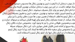 خرید زغال لیمو | قیمت زغال لیمو اصل با حرارت بالا و دود کم