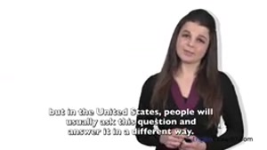 englishclass101.com - Answer to How are you