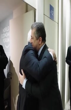 دیدار تاریخی مسرور بارزانی و ظریف و گفت و گوی آنها به زبان