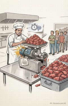 چرخ گوشت صنعتی و حجم کار روزانه فروشگاه تجهیزات