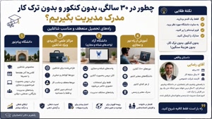  🔧 کارگاهی: از کاردانی به کارشناسی ناپیوسته، بی‌کنکور و بی‌