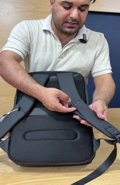 کوله پشتی لپ تاپ بنج 7216 پلاس | ضد سرقت و USB-C
