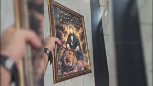 تابلو طرح نادعلی با طرح سفارشی ، سفارش فوری از فروشگاه دلونیکا