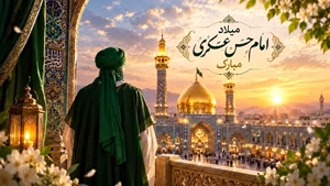 کلیپ ولادت امام حسن عسکری / ولادت امام حسن عسکری