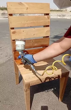 اجرای  رنگ چوب ترمو وودگارد WOOD.guard با پیستوله بادی | چه پیستوله‌ای مناسب است؟