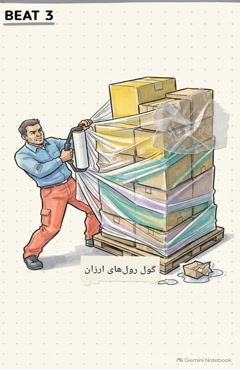 چرا ضخامت نایلون استرچ اهمیت دارد؟ ۷ اشتباه رایج در خرید نایلون استرچ  | شرکت آوا پلاستیک